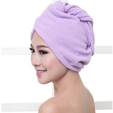Super Absorbent Microfiber Hairbath Towel Cap