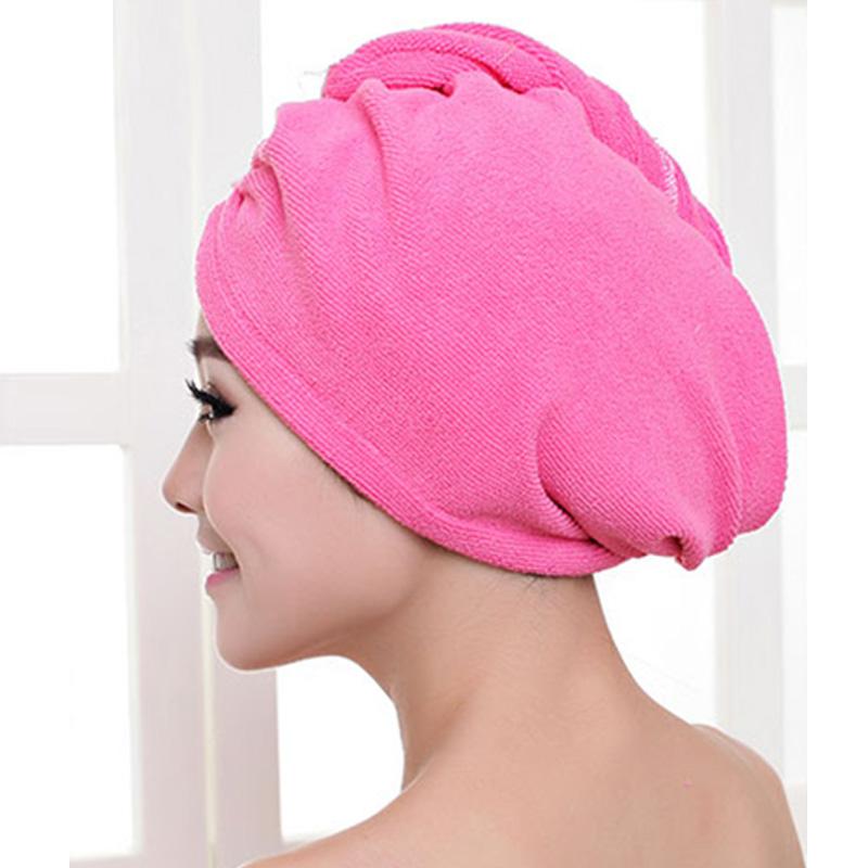 Super Absorbent Microfiber Hairbath Towel Cap