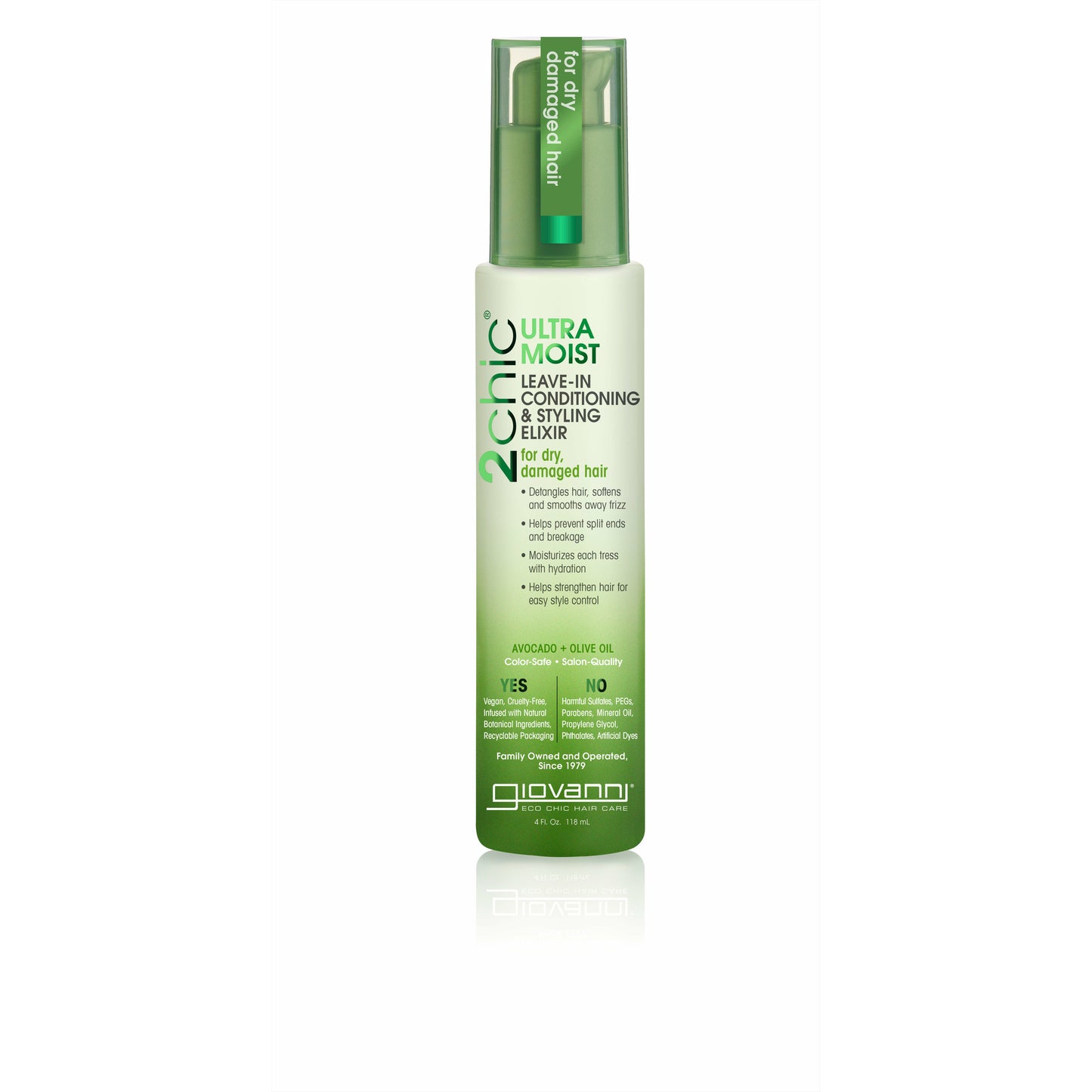 Giovanni - 2Chic® Ultra-Moist Leave-In Conditioning & Styling Elixir 118ml