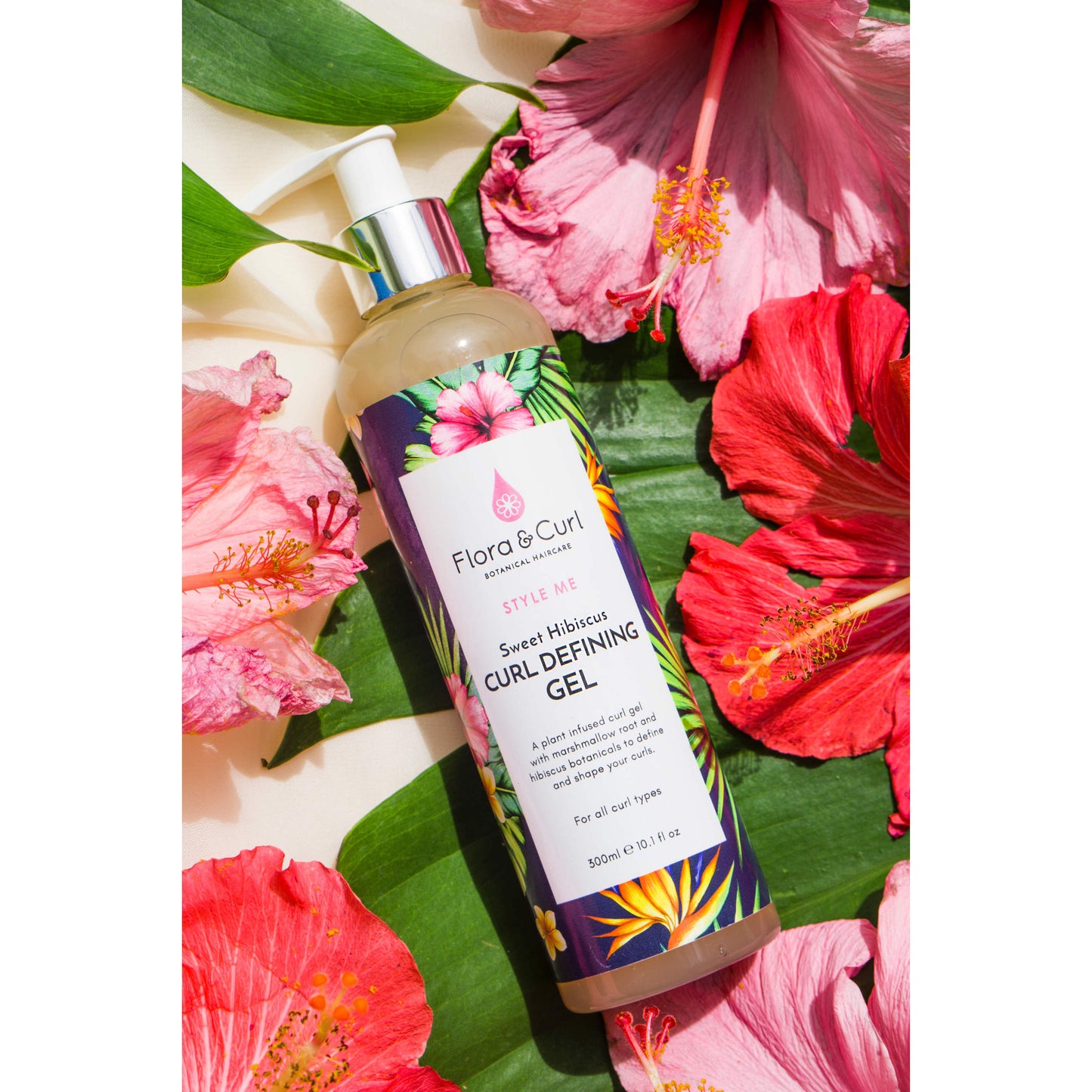 Flora & Curl - Sweet Hibiscus Curl Defining Gel 300ml