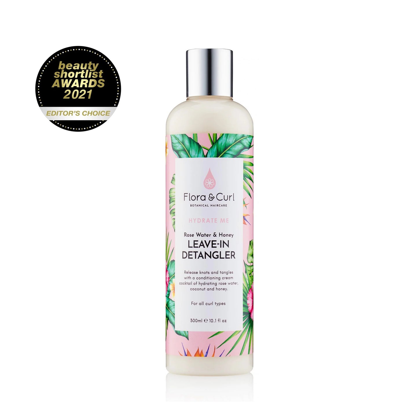 Flora & Curl - Rose Water & Honey Leave-in Detangler