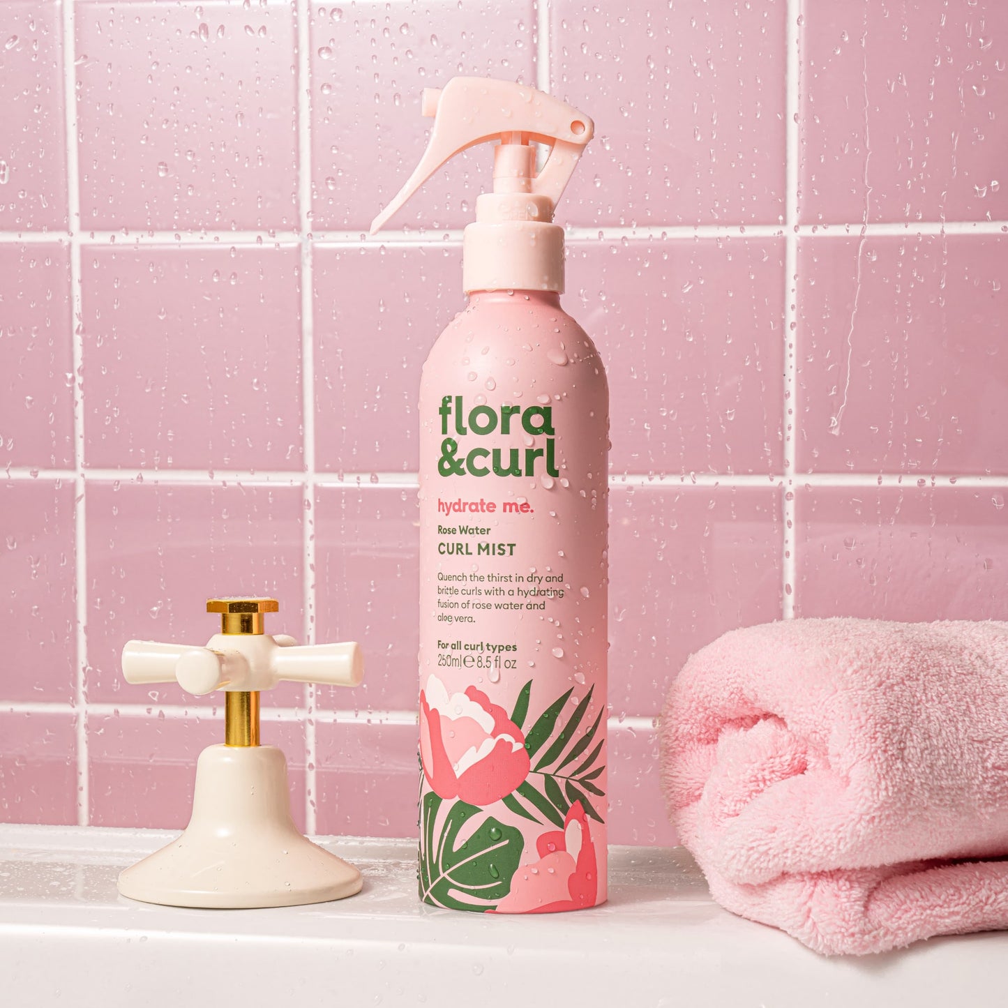 Flora & Curl - Rose Water Curl Mist